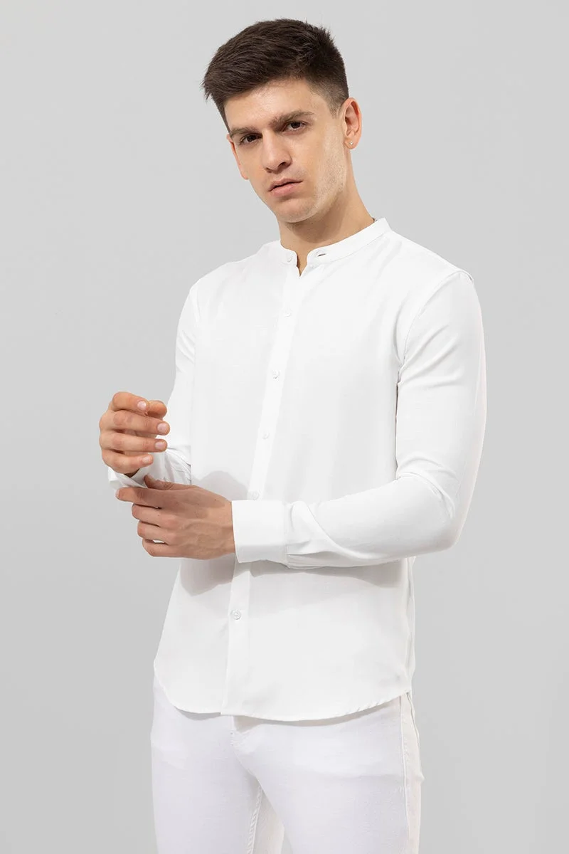 SNITCH Brilliance White Shirt