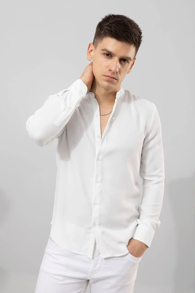 SNITCH Brilliance White Shirt