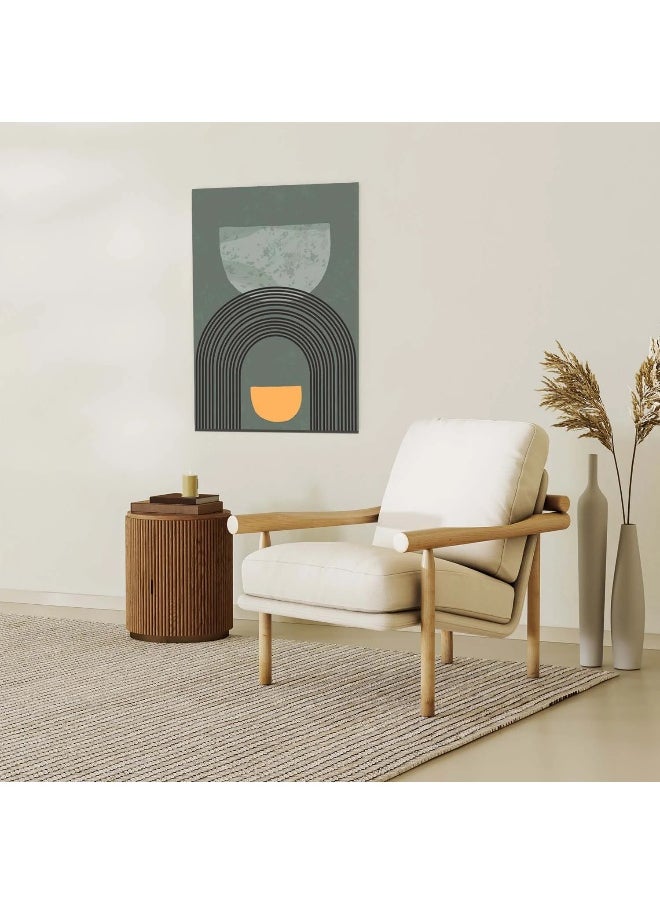 Walliv Abstract Canvas Painting Of  Arched Horizons Artwork 50x75 cm.  - Image 3
