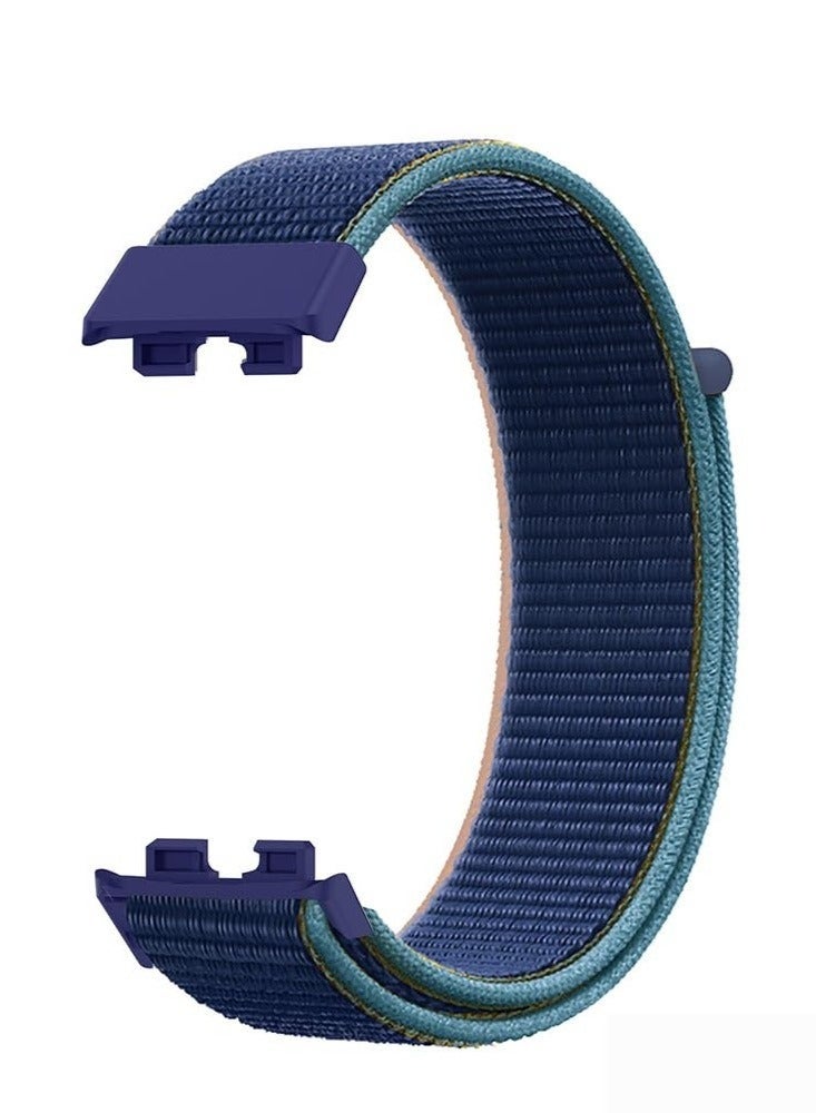 كيلا سوار بديل من النايلون متوافق مع ساعة هواوي باند 8/9/10 الذكية، حزام معصم سريع الفك (3 عبوات) - Image 2