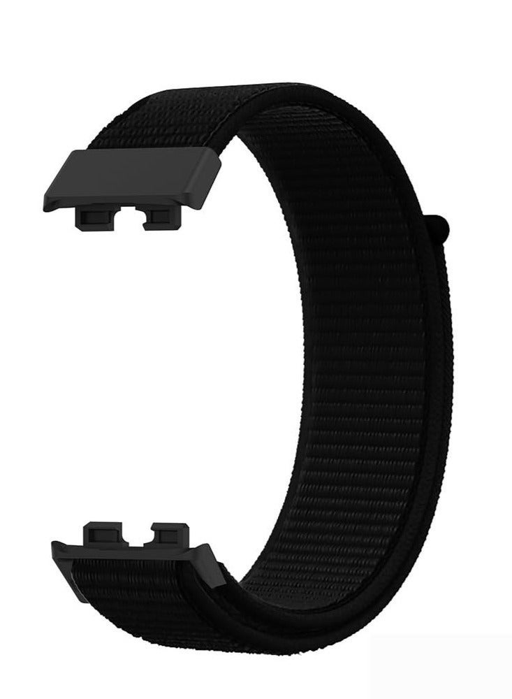 كيلا سوار بديل من النايلون متوافق مع ساعة هواوي باند 8/9/10 الذكية، حزام معصم سريع الفك (3 عبوات) - Image 1