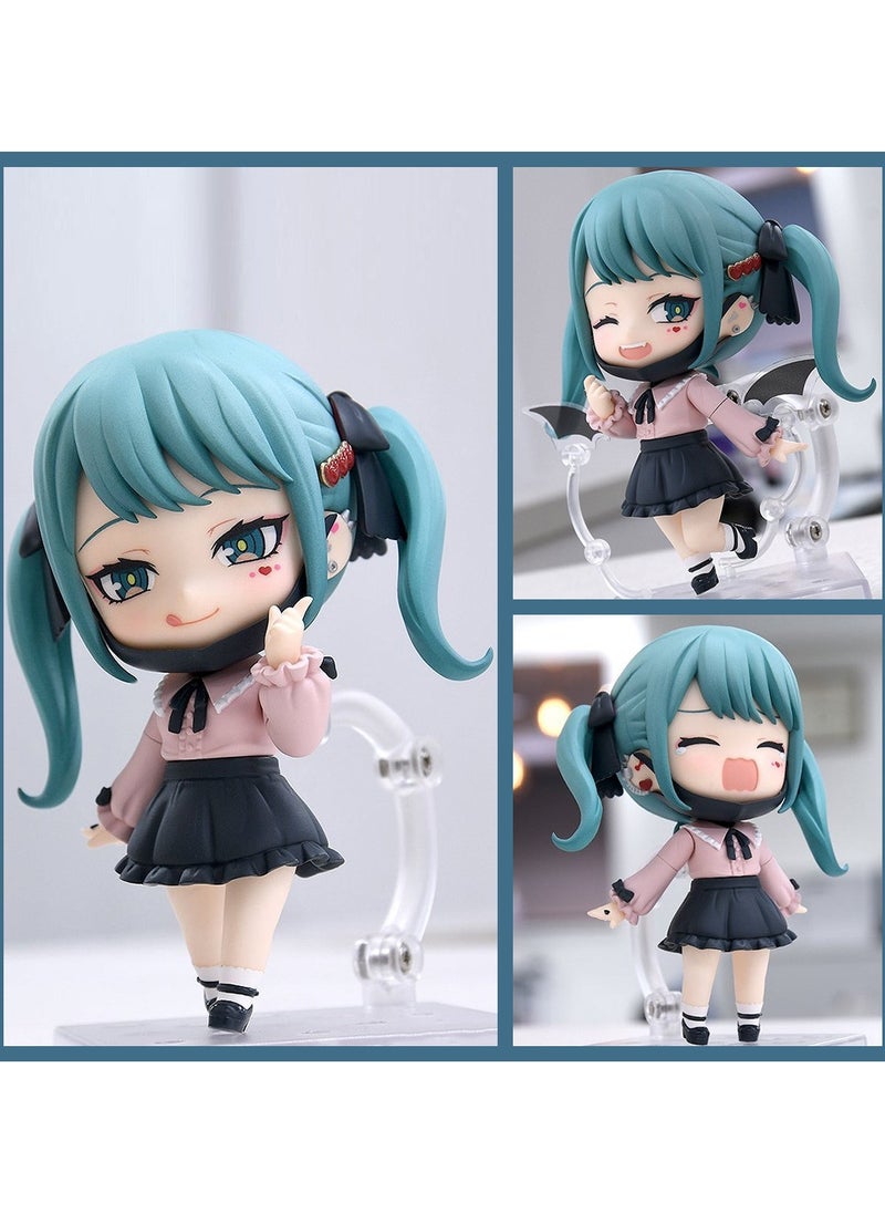 Hatsune Miku Figure Q Version Vampire Hatsune Model Doll Beautiful Girl Desktop Car Ornament - Image 1