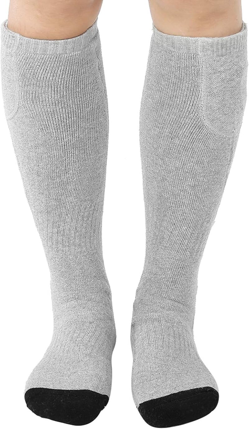 klarako Heating Socks,Winter Electric Heating Socks Men Womens Battery Thermal Sock Cotton Warming Winter Socks for Sport Outdoor Camping Hiking - Image 2