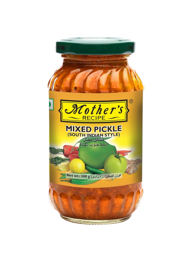 Mothers Recipe Mixed Pickle South Indian Style 300g - Image 1