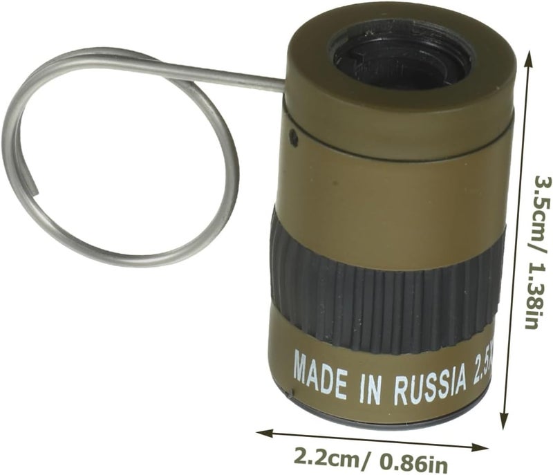 1set Mini Monocular Telescope Camping Pocket Telescope Compact for Outdoor Bird Watching Sports Events - Image 2