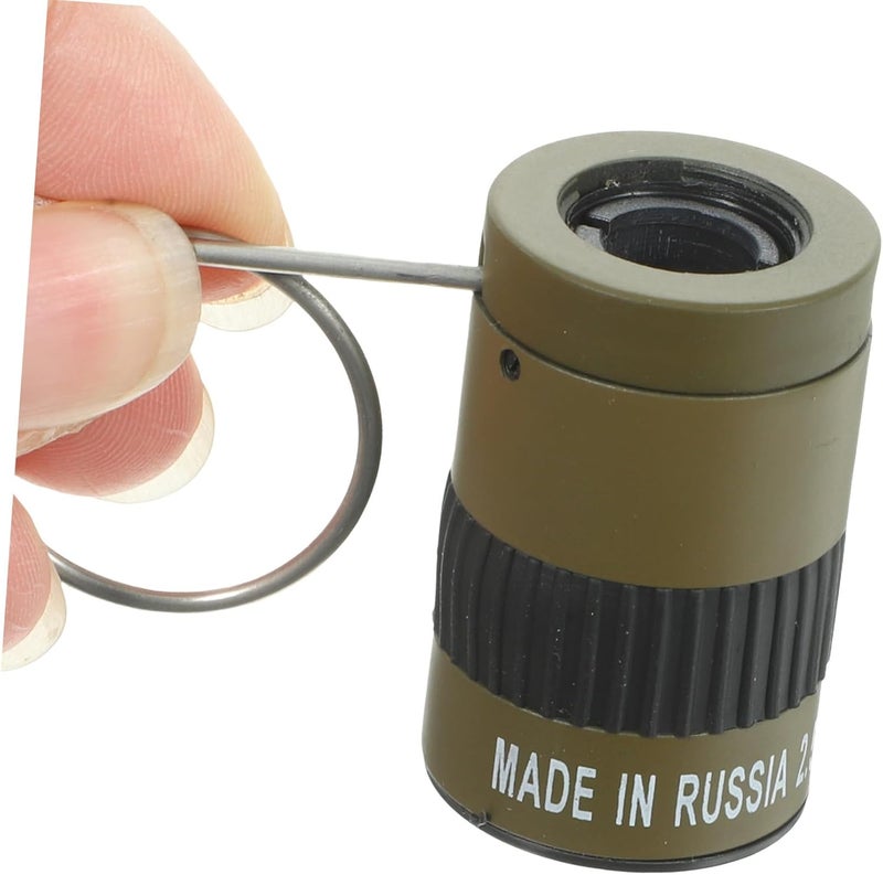 1set Mini Monocular Telescope Camping Pocket Telescope Compact for Outdoor Bird Watching Sports Events - Image 4