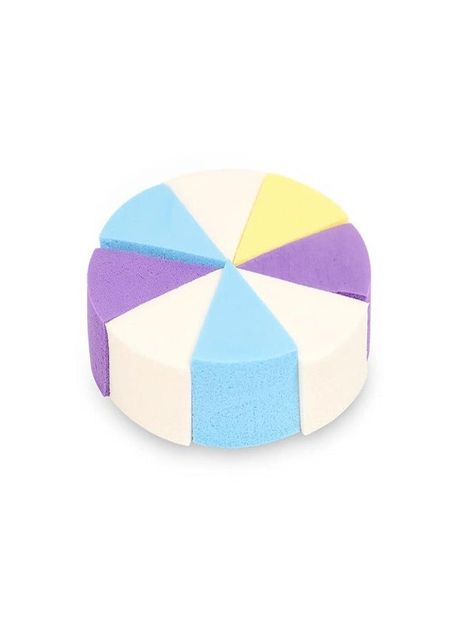 Gorgio Professional Set of 8 Triangle Beauty Blenders, Latex-Free Cosmetic Sponges for Wet & Dry Makeup, Smooth & Even Application - Image 1