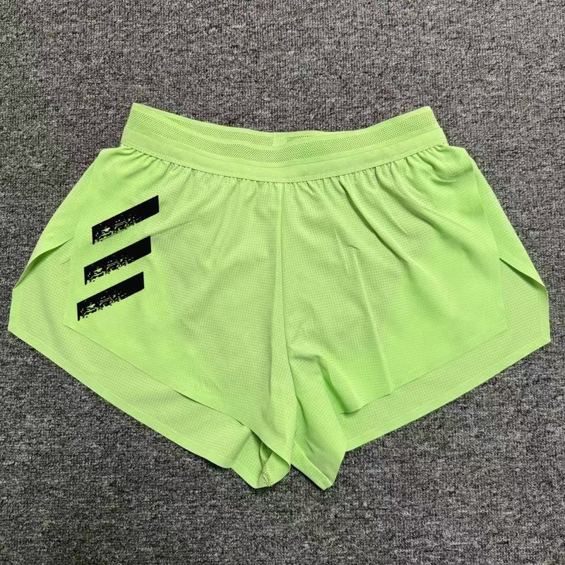 Fitness Track And Field Sports Professional Training Adhesive Three-Point Pants Sports Men'S And Women'S Marathon Breathable Running Lined Shorts - Image 5
