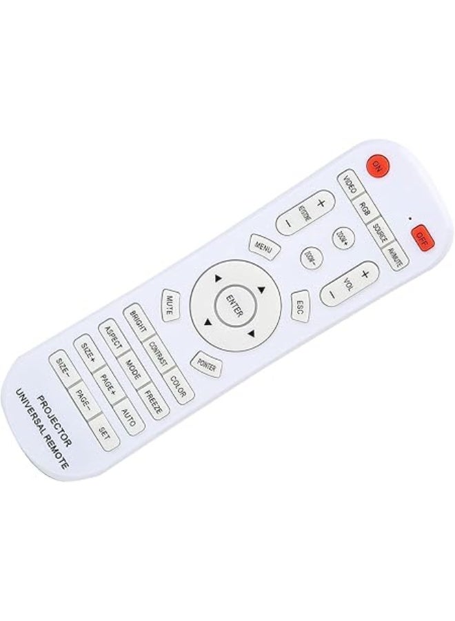 Universal Projector Remote Control, Replacement Controller for Multimedia Projectors - Image 3