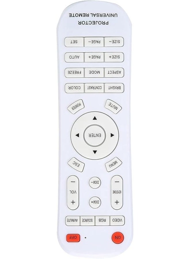 Universal Projector Remote Control, Replacement Controller for Multimedia Projectors - Image 2