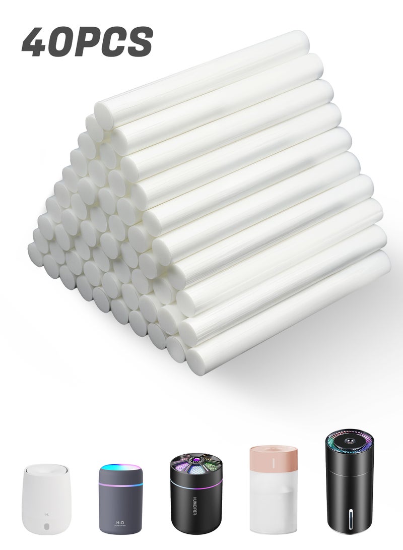 باستخدام مجموعة من 40 قطعة من فلاتر مرشح الرطب، هذه العصا الإسفنجية العالمية مناسبة لترطيب الهواء مع مرطب هواء يعمل بالطاقة USB، بطول 4 إنش. - Image 1