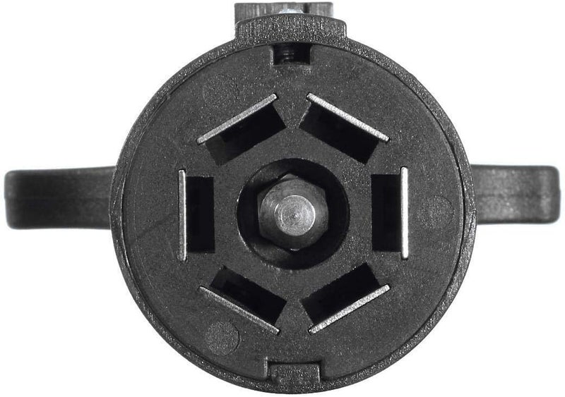 NEW SUN NEWSUN® 7 to 5 Pin Trailer Plug Adapter - 7 Way Round to 5 Way Flat Connector - Image 3