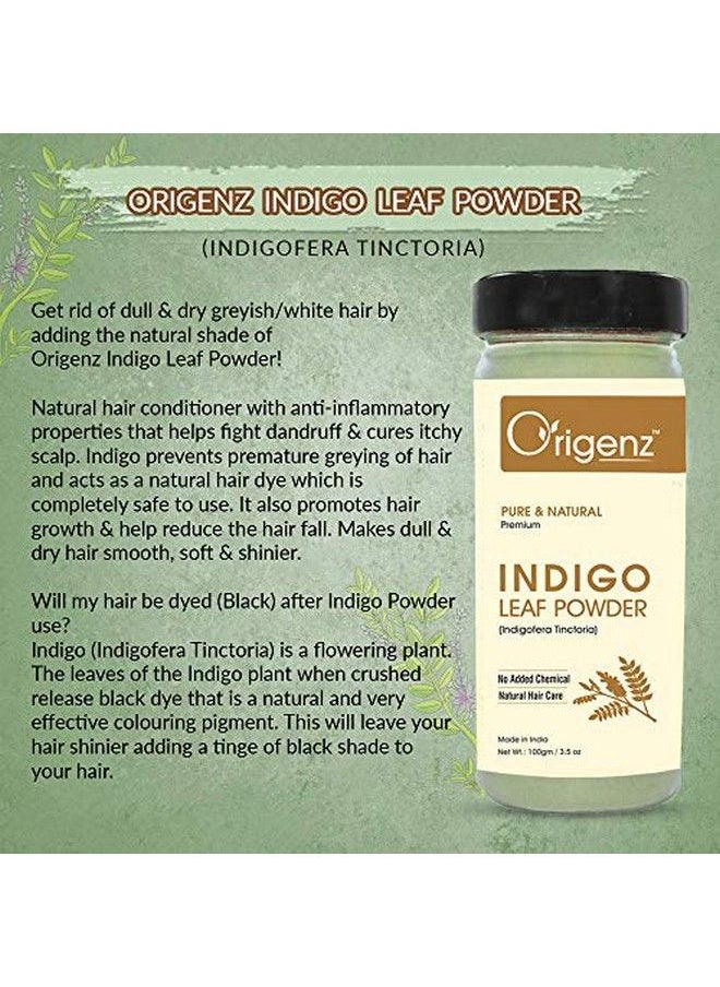 Premium Indigo Leaf Powder for Hair (100gm) (Pack of 2) - pzsku/ZBC9CC49FC85A1E7CC0D3Z/45/_/1662633665/d5729bab-5486-42a2-b0b8-1e96f32efe0c