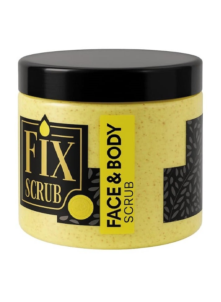 فيكس- سكراب للوجه و الجسم بزبدة الشيا 500مم