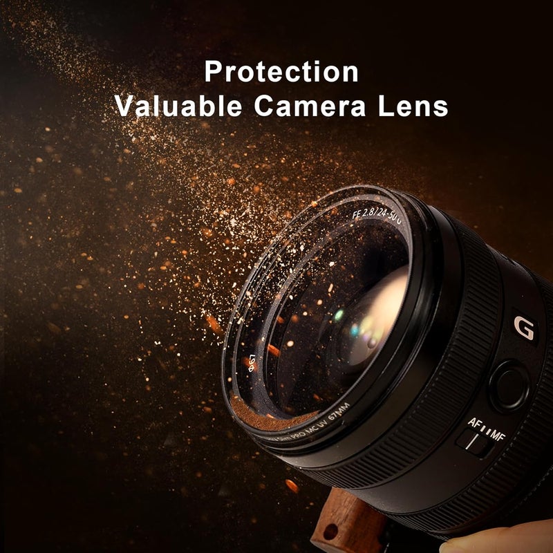 Haoge 43mm Slim MC UV Protection Multicoated Ultraviolet Lens Filter for Canon VIXIA HF R800, R82, R80, R60, R600, R700, R72, R70 Camcorder - Image 4