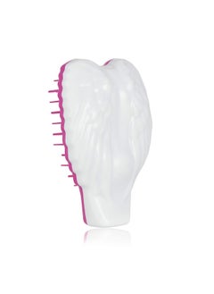 Tangle Angel Essential Reborn Hair Brush White And Fuchsia  - Image 1