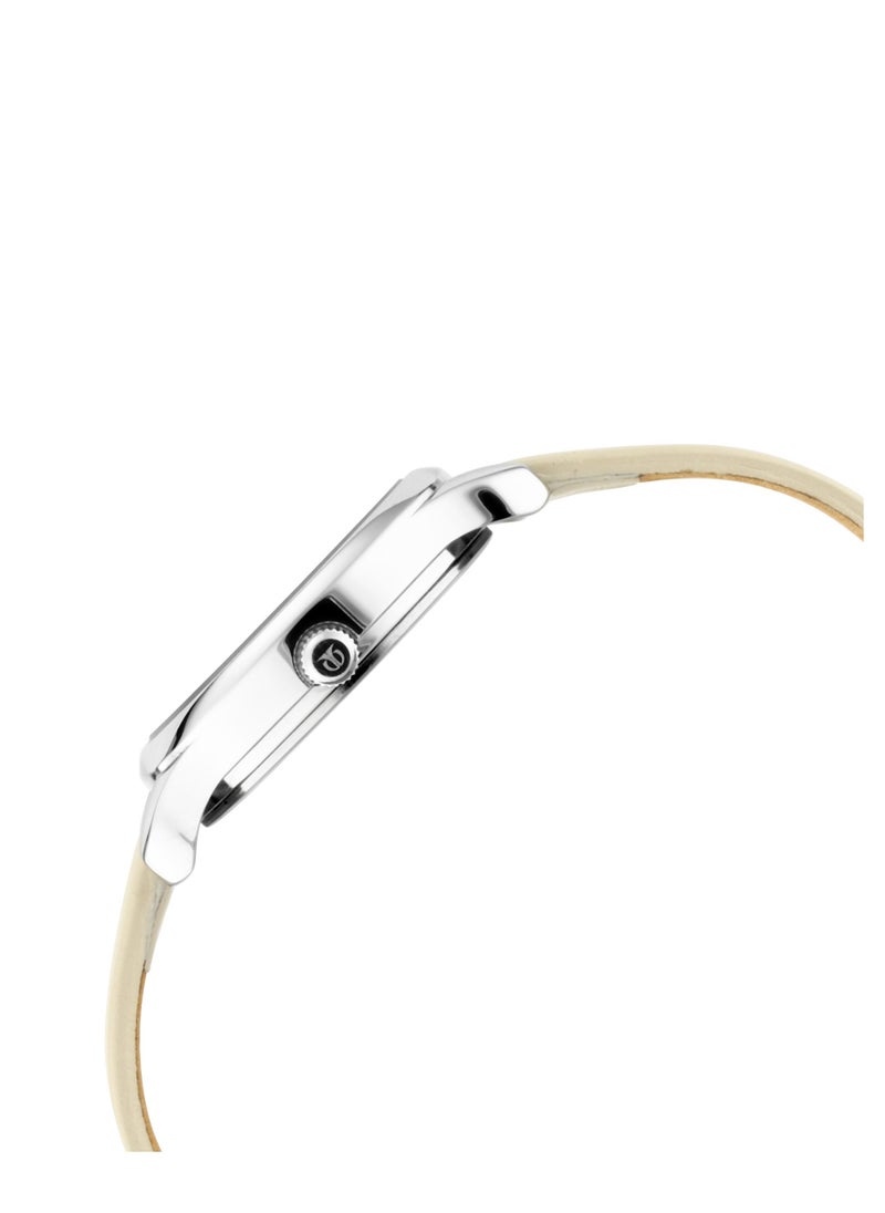 TITAN Titan Women's Chic minimalist watch with Anthracite dial and leather strap  - Image 3