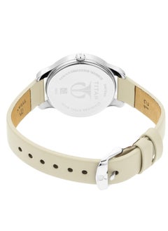 TITAN Titan Women's Chic minimalist watch with Anthracite dial and leather strap  - Image 4
