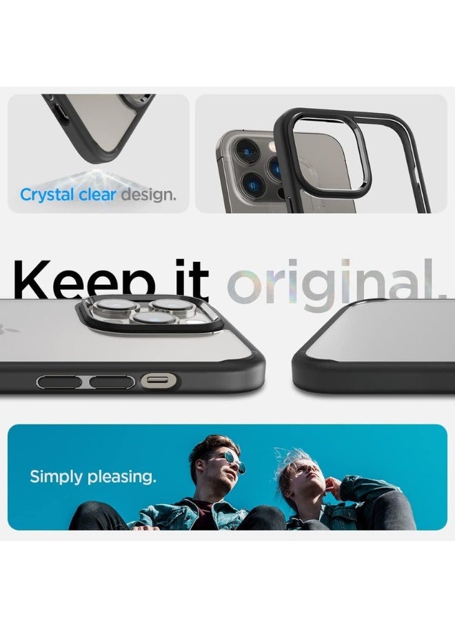 Color Fans - Ultra Hybrid iPhone 14 Pro Case Anti Yellowing Black Clear - Image 1