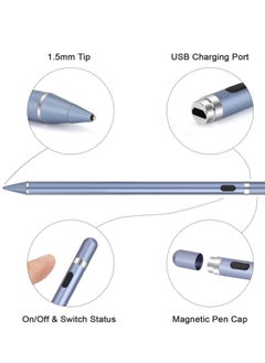 Generic Rechargeable Digital Stylish Pen Pencil Universal for iPhone/iPad Pro/Mini/Air/Android and Most Capacitive Touch Screens  - Image 2
