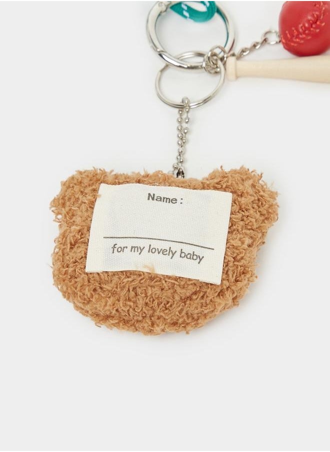 Bear and String Bag Charms