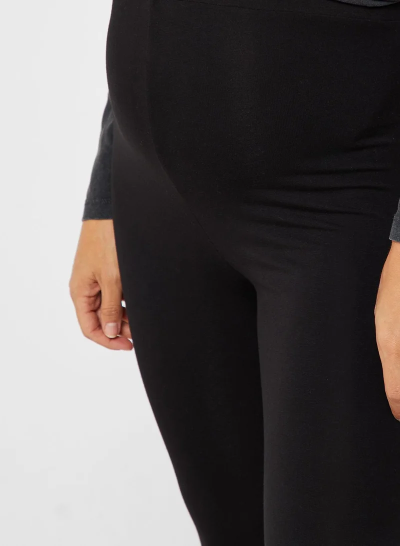 Topshop Maternity Over the Bump Ankle Leggings