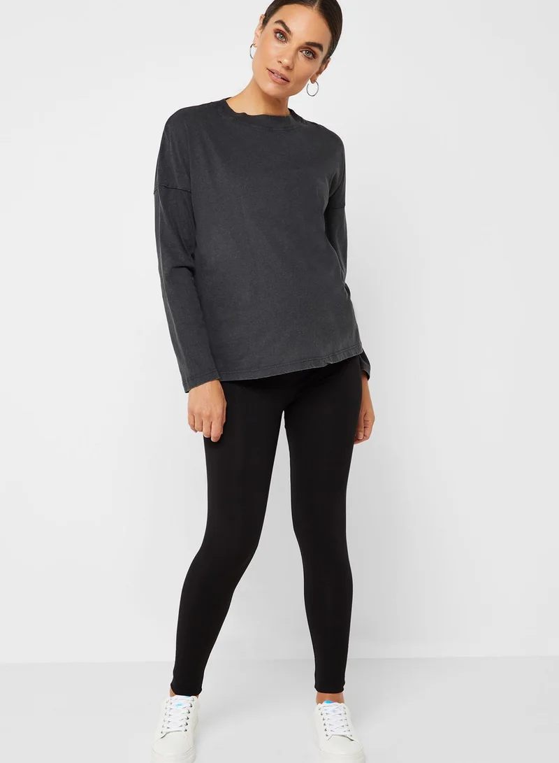 Topshop Maternity Over the Bump Ankle Leggings