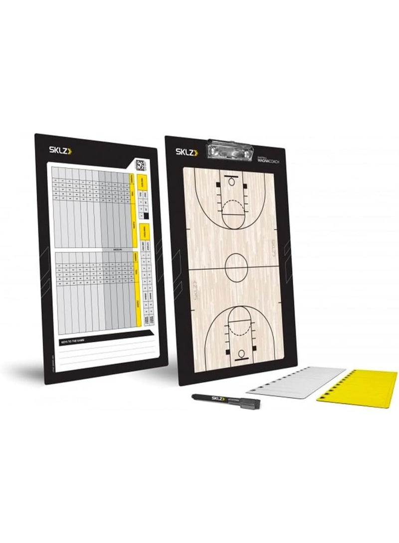 SKLZ MagnaCoach Dry-Erase Coach's Clipboard with Marker - Image 1