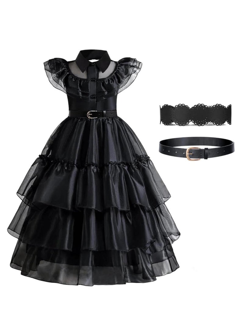 Bluejw Adams Costume Dress Outfits With Accessories Dress Up Set Family Birthday Cosplay Party - Image 1