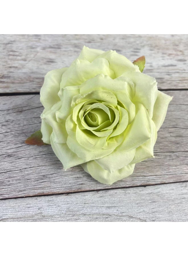 Handcrafted Imitation Diamond Rose Flower