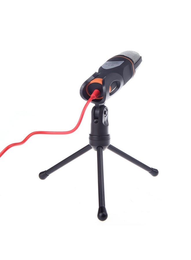 Condenser Microphone With Holder Clip V658B Red/Black  - Image 3