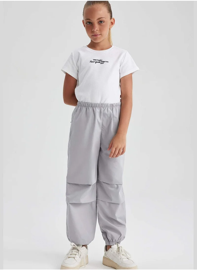 ديفاكتو Girl Parachute Woven Trousers