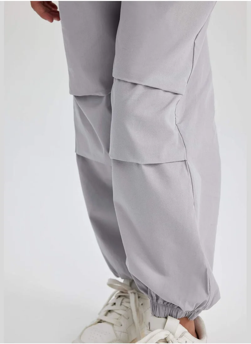 ديفاكتو Girl Parachute Woven Trousers