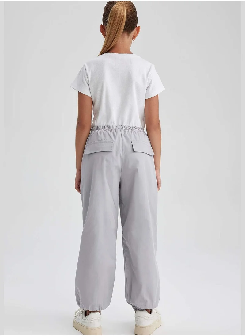 ديفاكتو Girl Parachute Woven Trousers