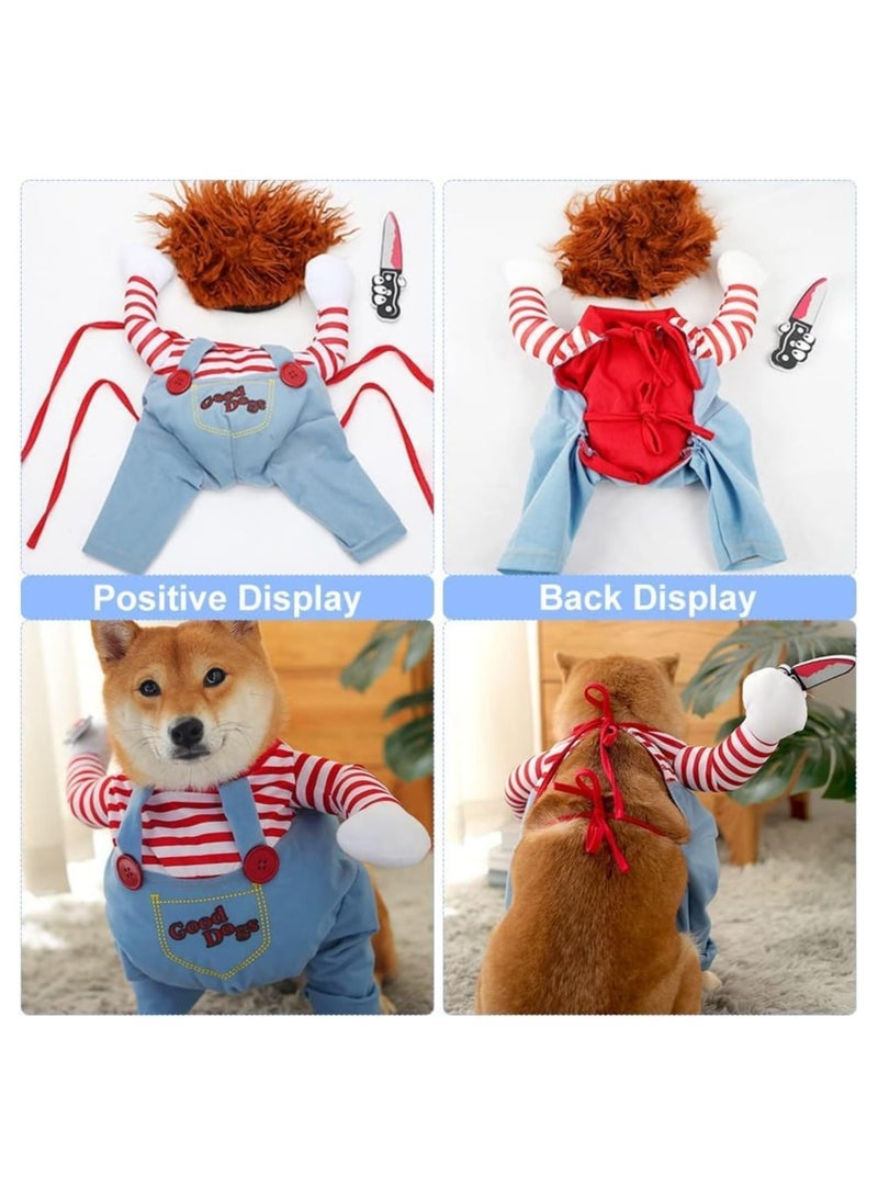 Pets Fatal Doll Dog Costume Dog Cosplay Costumes Dog Clothes Party Costumes for Small and Medium Large Dogs (Lethal Doll) - Image 4