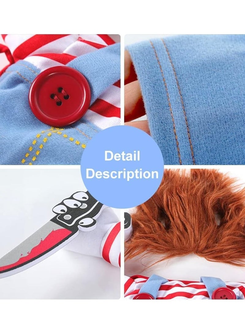 Pets Fatal Doll Dog Costume Dog Cosplay Costumes Dog Clothes Party Costumes for Small and Medium Large Dogs (Lethal Doll) - Image 5