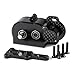 ZMHOBBY LCG Transmission NOD Tiny Gearbox with Adapter Plate for Straight Axle Axial AR44 AR45 AR60 Enduro Vanquish F9 F10 Black - Image 2