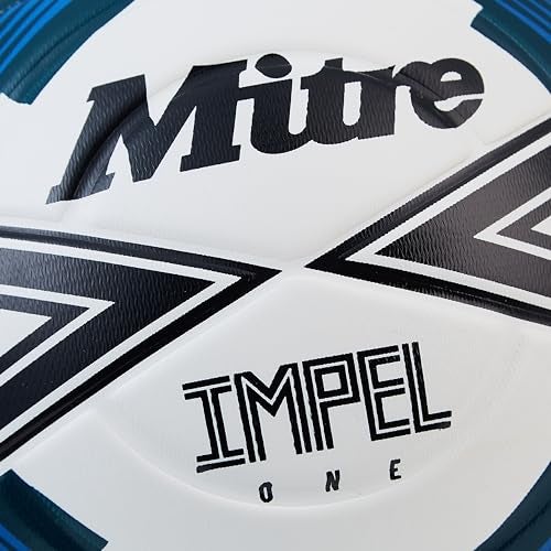 Mitre IMPEL Soccer Ball Training Soccer Balls for Kids Youth Durable 6Panel Construction SoftTouch Foam Hyperflow Grooves AllWeather Soccer Practice Equipment for Grass or Astroturf - Image 3