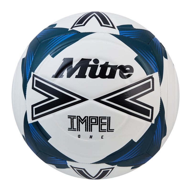 Mitre IMPEL Soccer Ball Training Soccer Balls for Kids Youth Durable 6Panel Construction SoftTouch Foam Hyperflow Grooves AllWeather Soccer Practice Equipment for Grass or Astroturf - Image 2