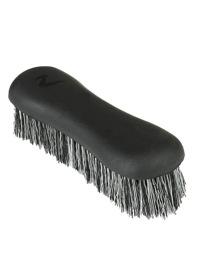 Horze Soft Grip Dandy Brush - Short Bristle - Black - One Size - Image 2