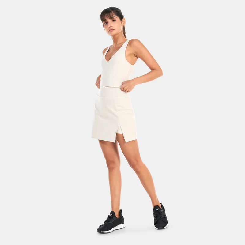Beyond Yoga Women's Heather Rib Fresh Cut Cropped Tank Top
