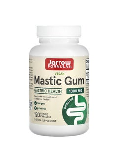 jarrow formulas Jarrow Formulas, Vegan Mastic Gum, 1,000 mg, 120 Veggie Capsules  - Image 1