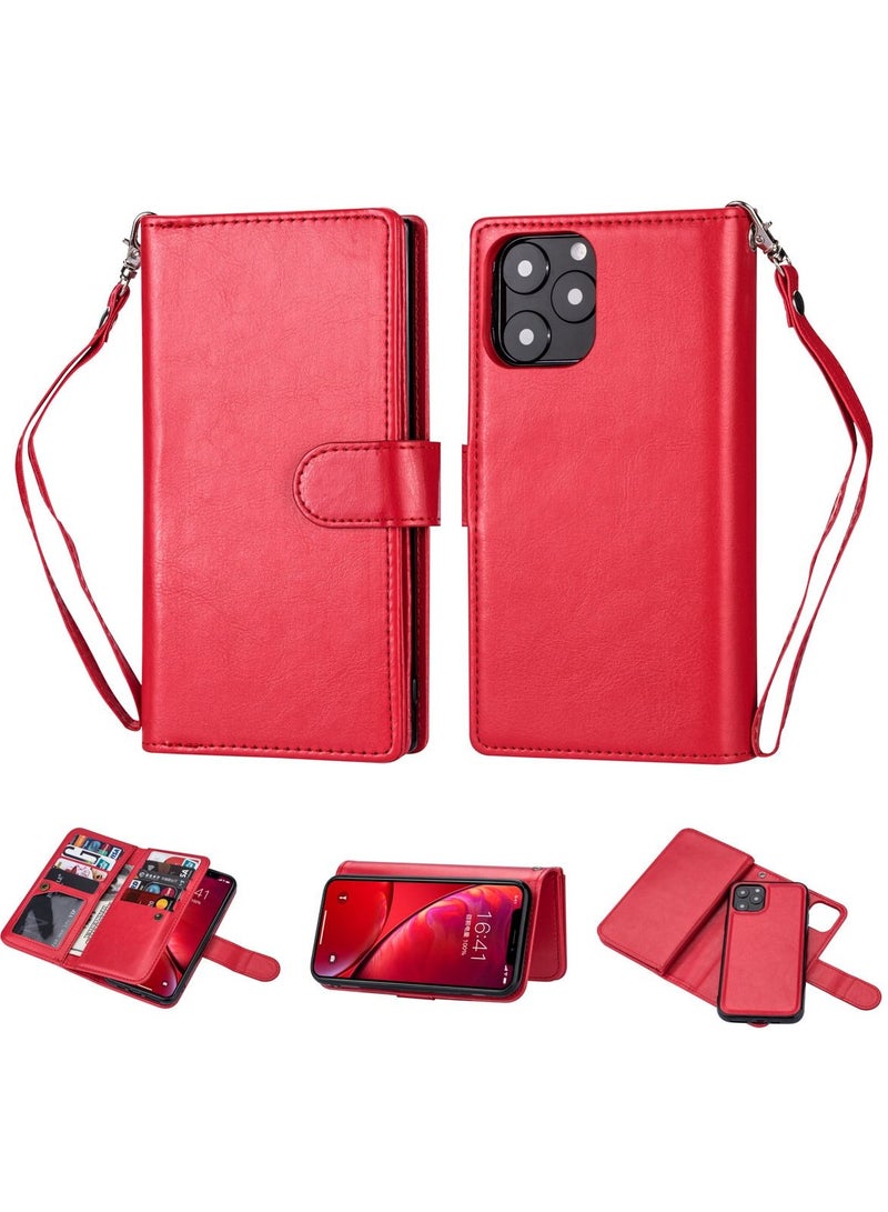 Loquat Suitable For iPhone Wallet Type Solid Color Mobile Phone Leather Case