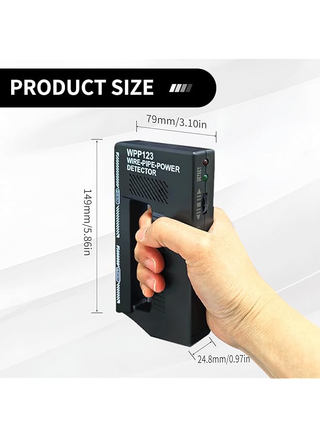 KASTWAVE Wpp123 Multi-Function Wall Scanner Detector For Metal, Pipes & Wires | Adjustable Sensitivity & Audible Alerts | Precision Detection Tool For Home Improvement - Image 2