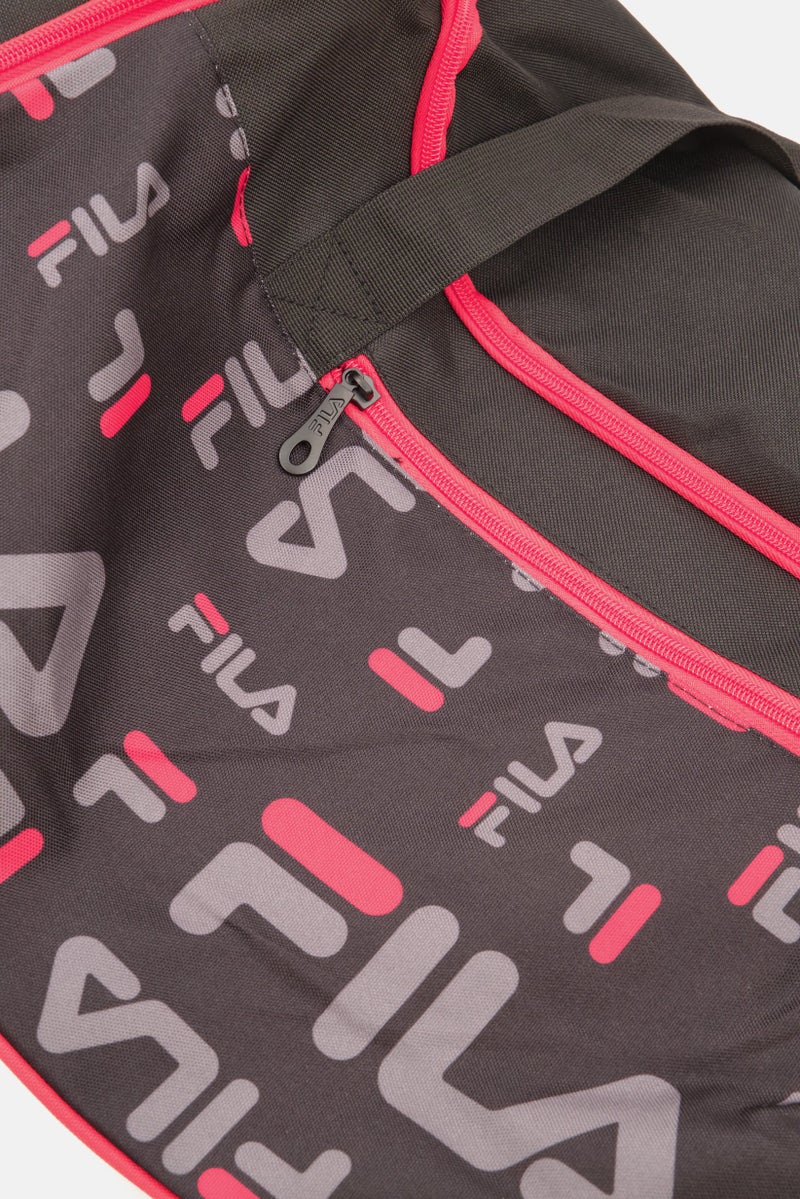 FILA Men Brand Logo Duffle Bag 30 H x 55 L x 26 W cm, Black - Image 4
