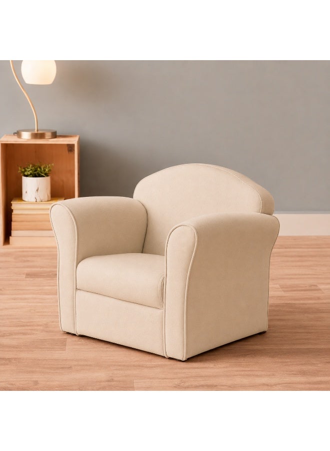 Luxury padded children's chair – calming beige color | - Image 1