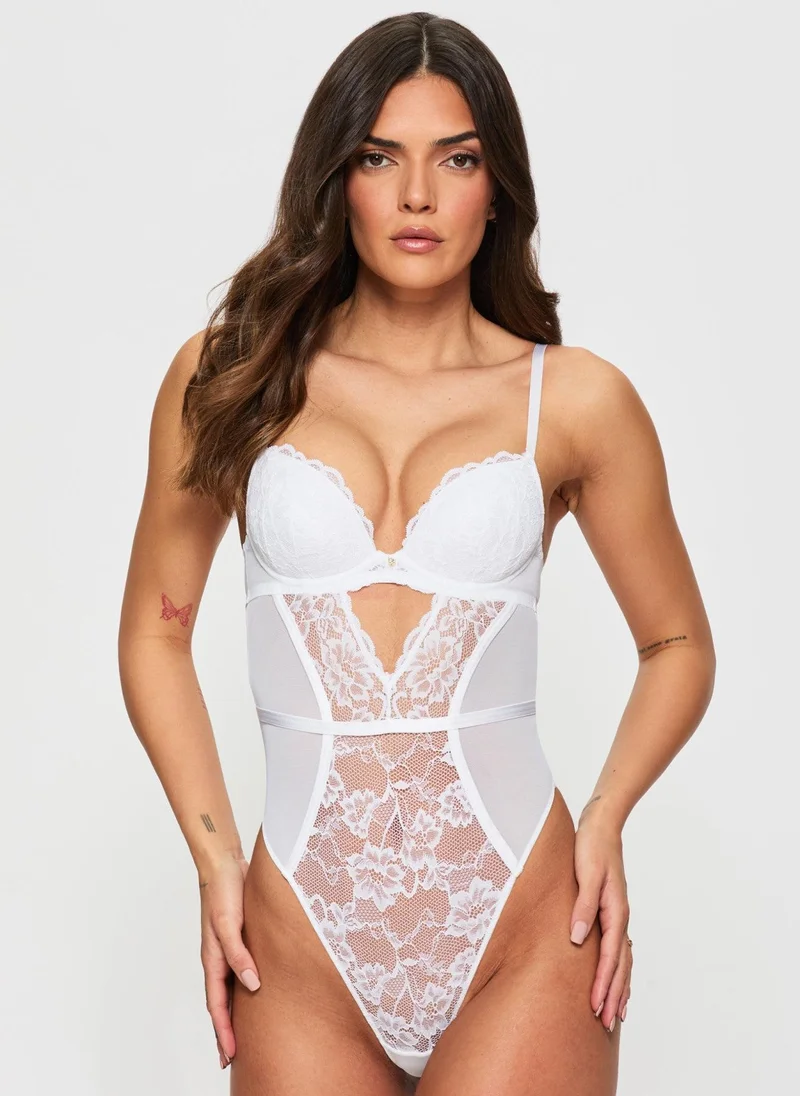 Ann Summers Ann Summers Sexy Lace Planet Body White