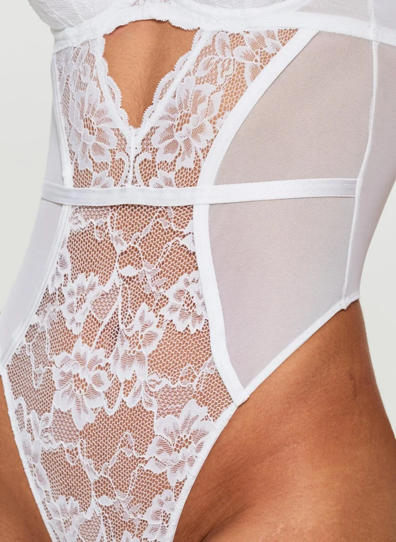 Ann Summers Ann Summers Sexy Lace Planet Body White
