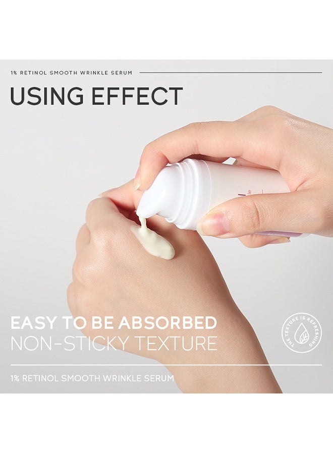 كويوم سيروم الريتينول 1٪ لتنعيم التجاعيد - 30 مل علاج مضاد للشيخوخة للوجه للترطيب العميق، شد البشرة وتفتيحها - Image 5