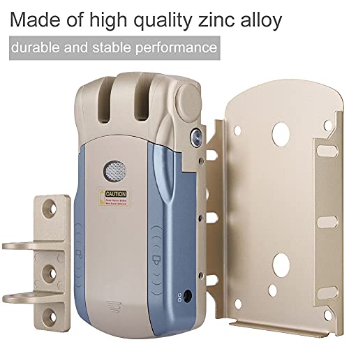 Hakeeta Intelligent Lock, Quality Keyless Lock, Touch/Remote/Phone(Optional) Lok, Easy Installation, Home/Offices/Hotels/Dormitories etc, Simple Design, Performance(Basic+Gold) - Image 4